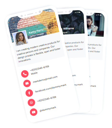 Her şey bir dijital kartvizit ile başlar.